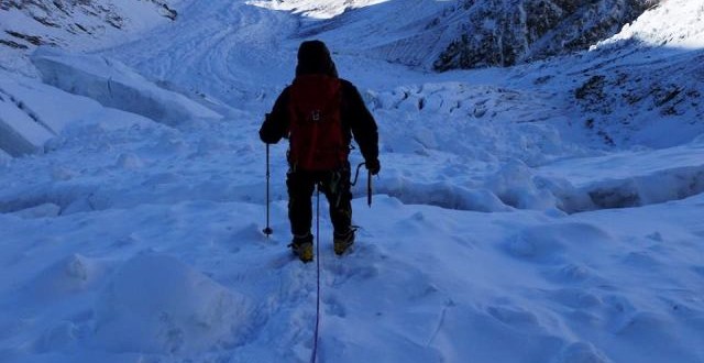 Nanga Parbat, Daniele e Roberto verso lo sperone Mummery