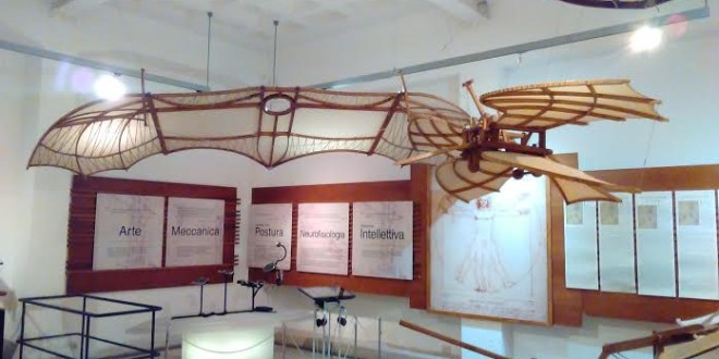 Leonardo Da Vinci, le grandi invenzioni in mostra a Roma
