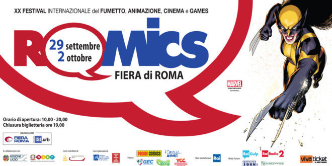 Romics, la festa del fumetto celebra la XX edizione