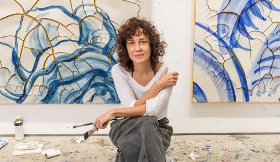 Adriana Varejao, il fascino degli azulejos alla Gagosian gallery