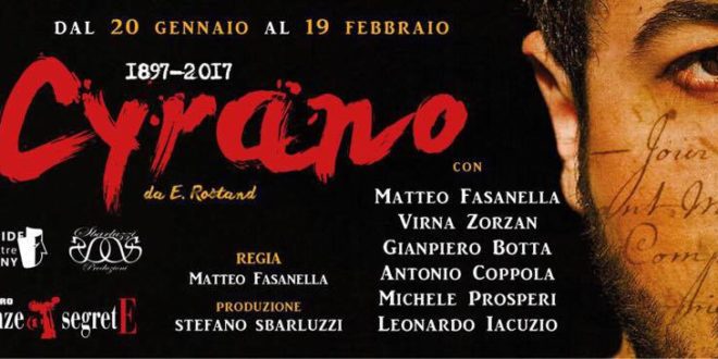 L’amor dannato di Cyrano al teatro Stanze Segrete