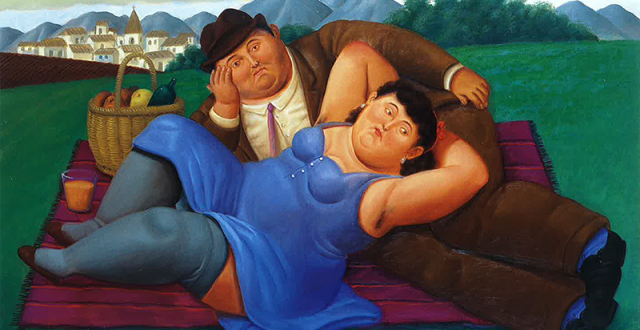 Il trionfo di forme e colori nell’opera di Botero