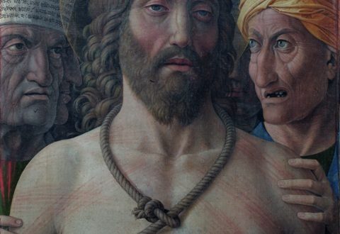 1.Mantegna, Ecce Homo, particolare