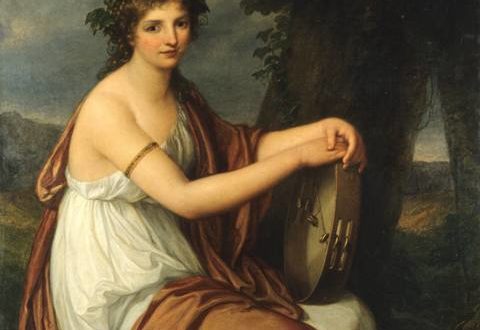 Angelica Kauffmann – Ritratto di giovinetta in veste da baccante