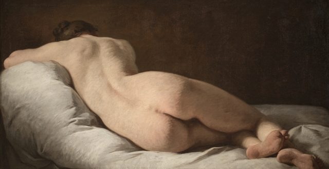 Pierre Subleyras – Nudo femminile di schiena