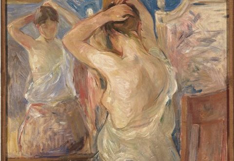 Berthe Morisot – Devant la psyché, 1890