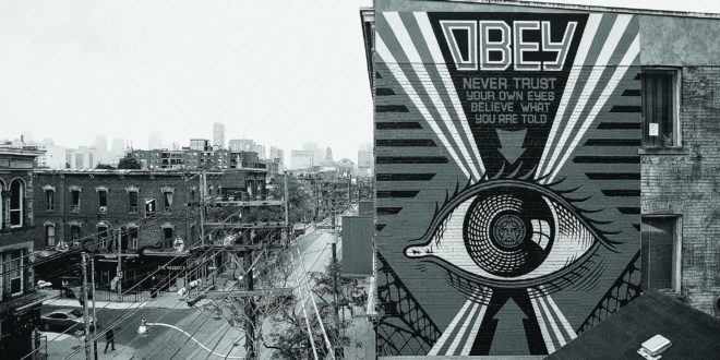 Shepard Fairey/Obey con Sten-Lex. La GAM raddoppia