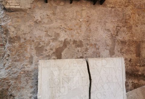 Mausoleo di Augusto – particolare dromos