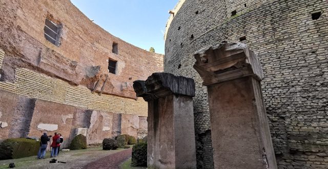 Mausoleo di Augusto – spazi interni