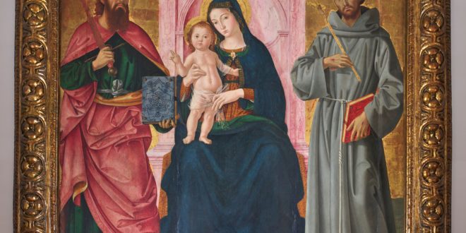 Antoniazzo Romano – Madonna con Bambino e i Santi
