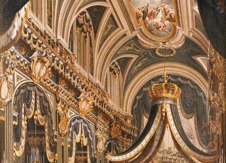 Funerali di Maria Clementina Sobiersi Stuat nella Basilica dei Santi Apostoli
